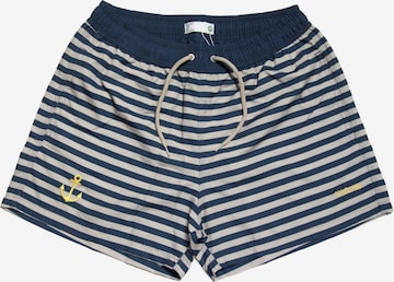 Wams Board Shorts 'Anchor' in Blue: front