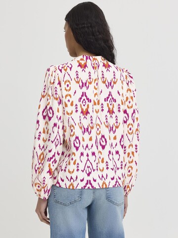 ICHI - Blusa 'HARPER' en blanco