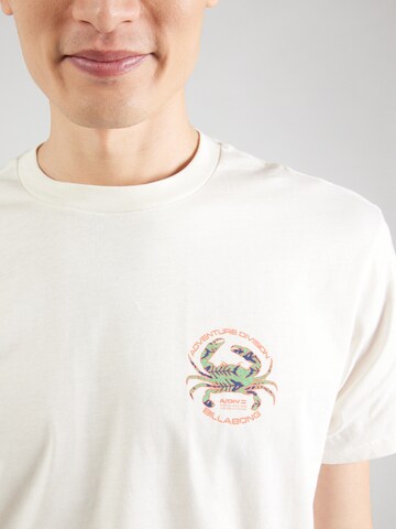 Tricou 'FAUNA' de la BILLABONG pe alb
