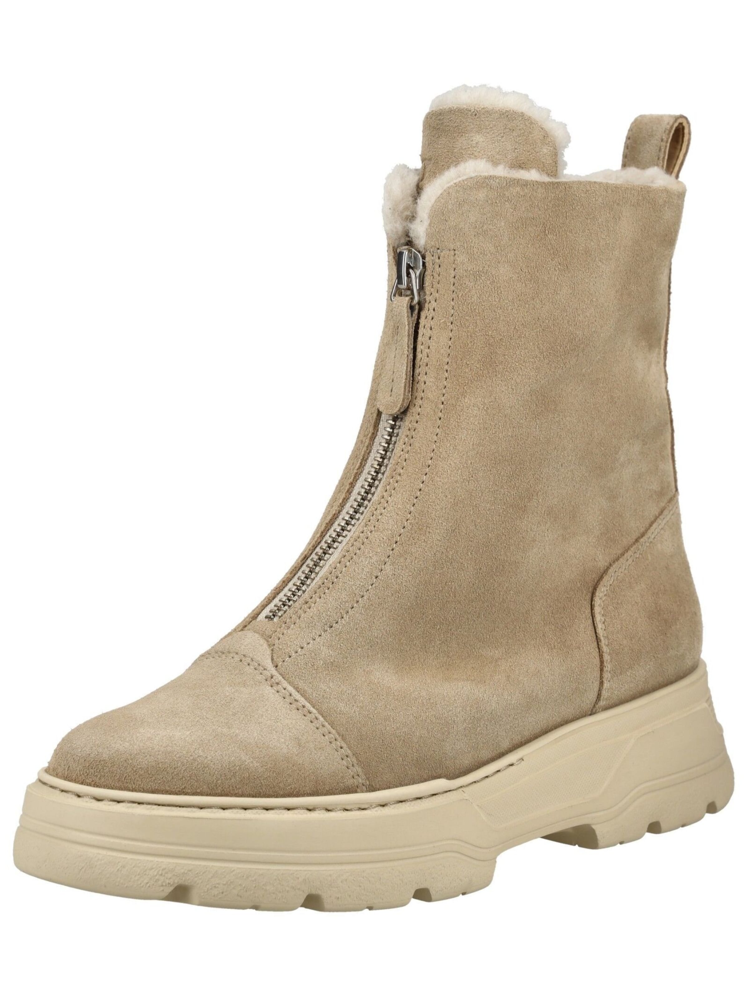 Bottines Paul Green en beige : devant