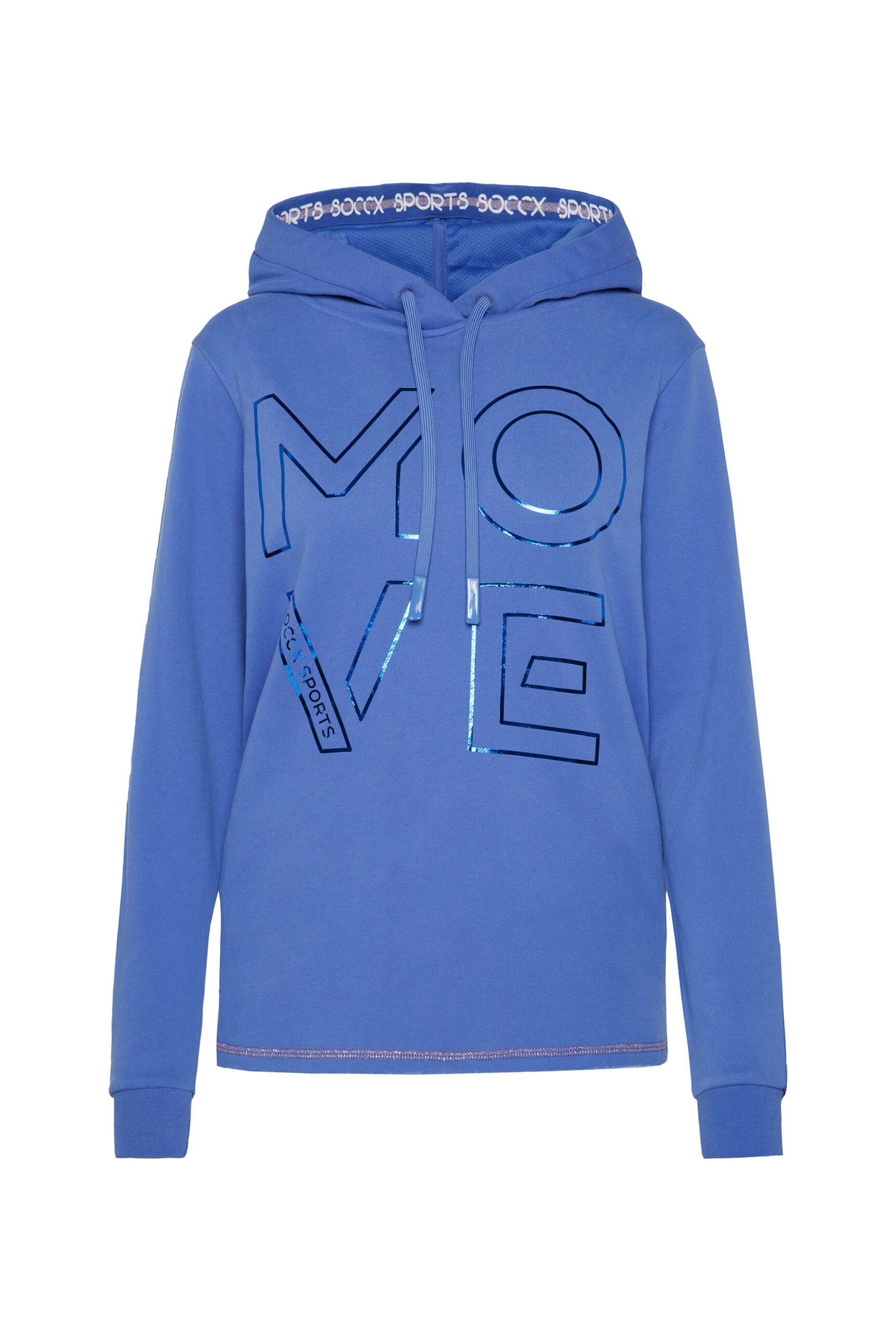 Soccx Tréning póló 'Free Yourself' - kék: elől