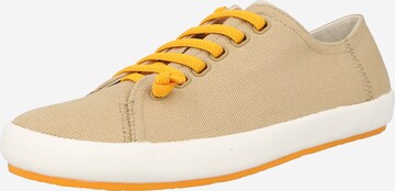 Baskets basses 'Peu Rambla' CAMPER en beige : devant