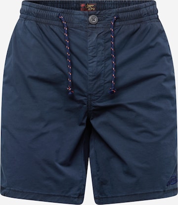 Superdry Regular Hose in Blau: predná strana