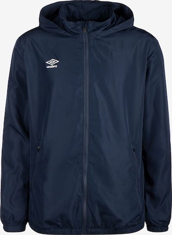 UMBRO Performance Jacket 'Club Essentials' in Blue: front