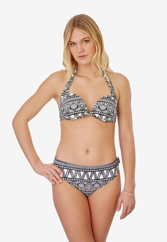 BECO the world of aquasports Bikini 'Simply Boho' in Black: front