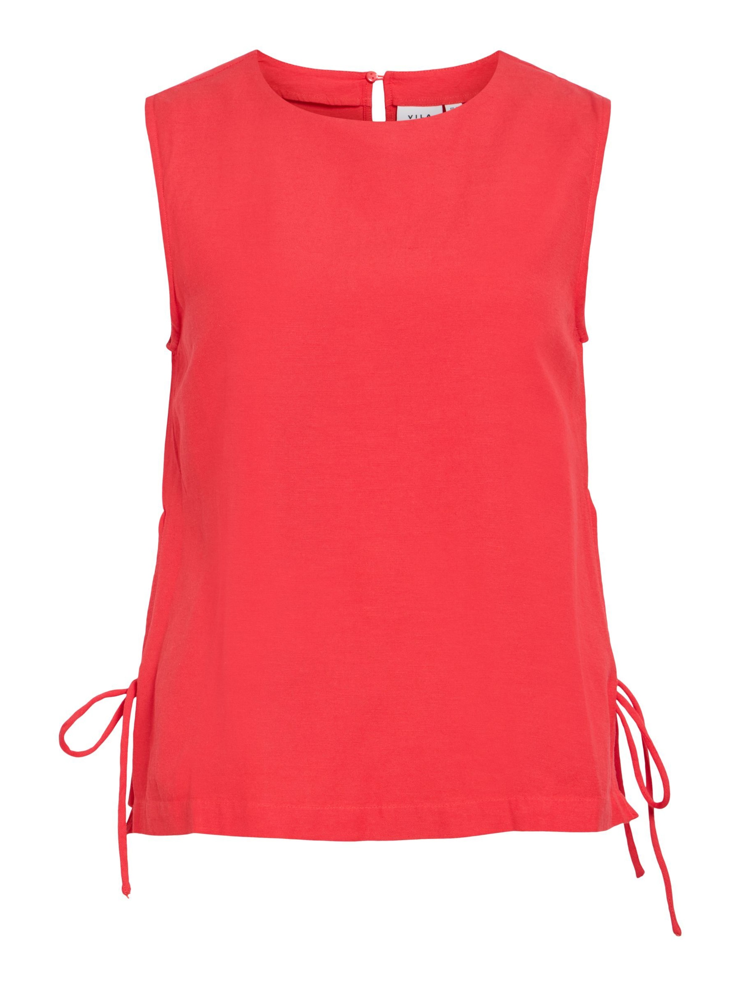 VILA - Blusa en rojo: frente