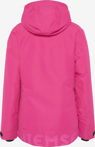 CHIEMSEE Skijacke mit Logo hinten am Saum in Pink ABOUT YOU