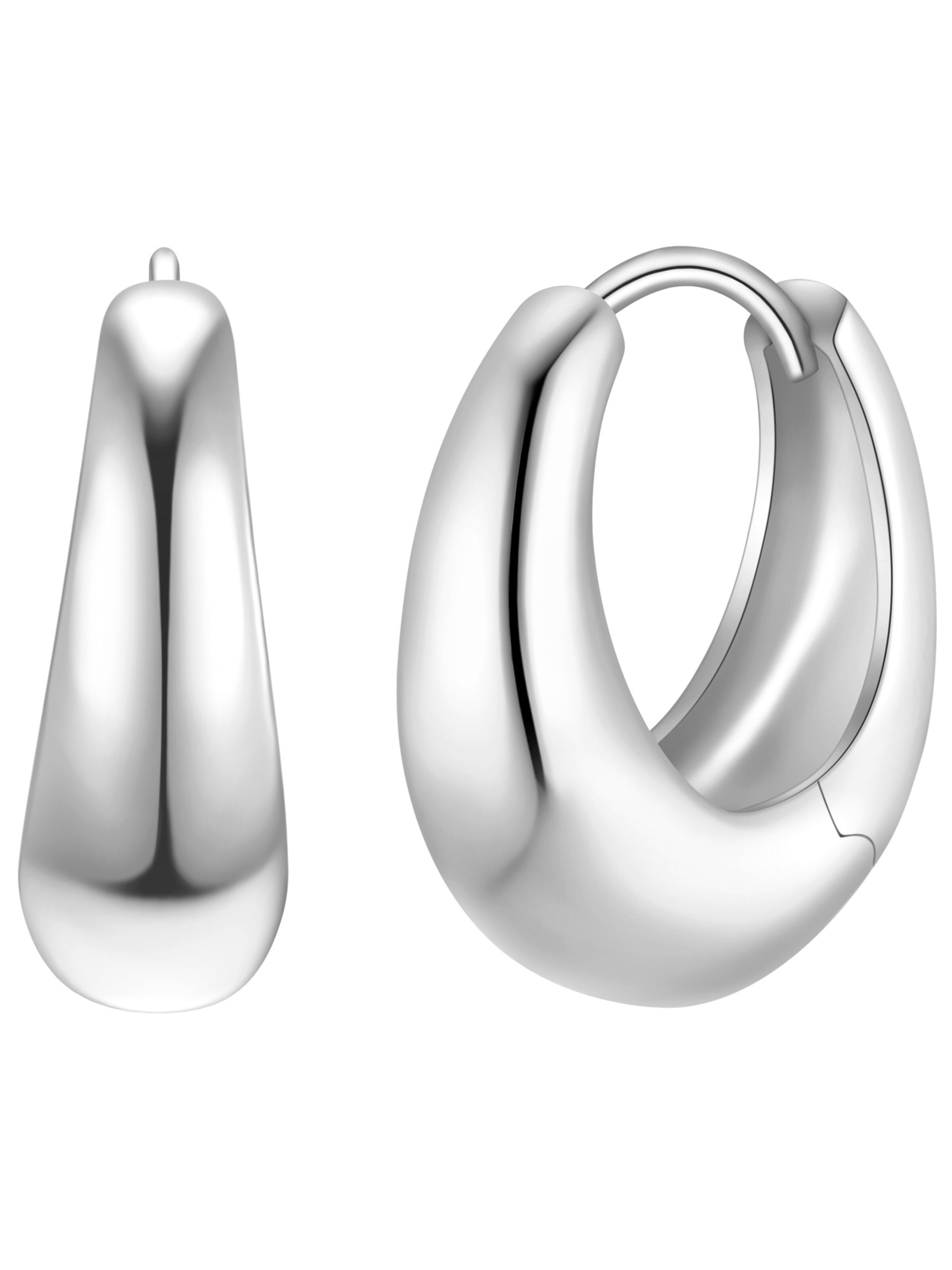 Glanzstücke München Oorbellen in Zilver: voorkant