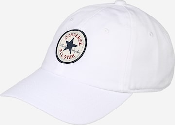 Casquette 'Tipoff' CONVERSE en blanc : devant