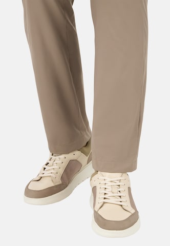 Baskets basses 'Nimbus' Boggi Milano en marron : devant