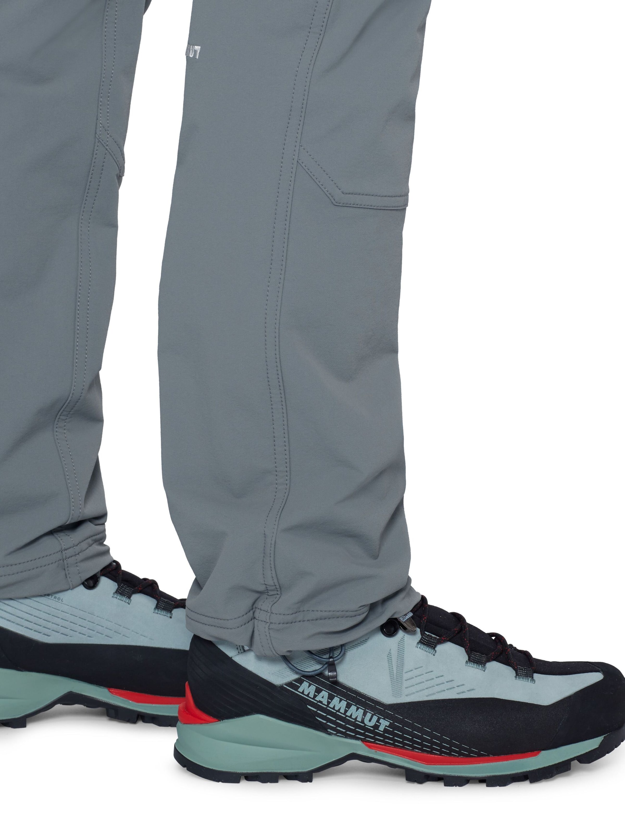 MAMMUT Regular Outdoor Pants in Grey