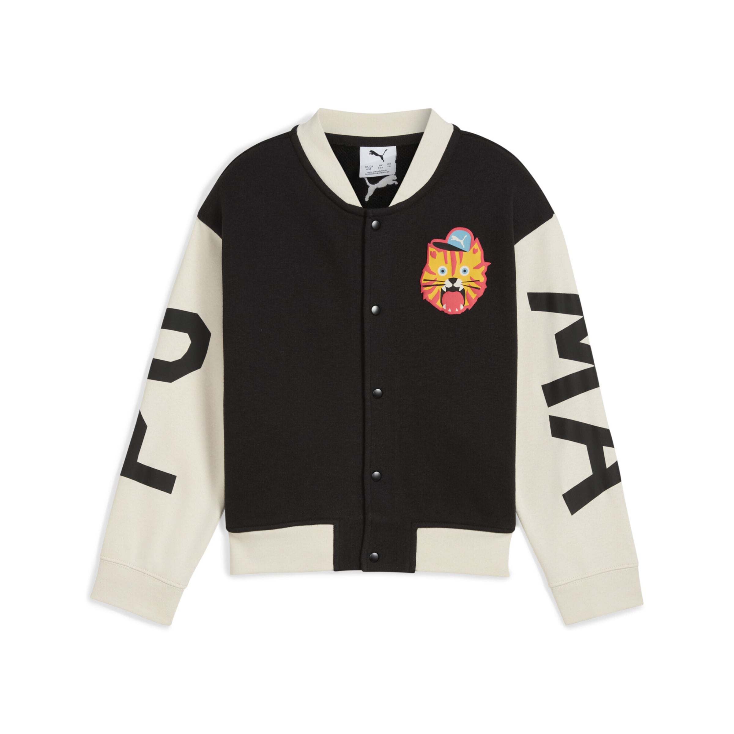 PUMA Tussenjas 'Moody Cat' in Zwart: voorkant