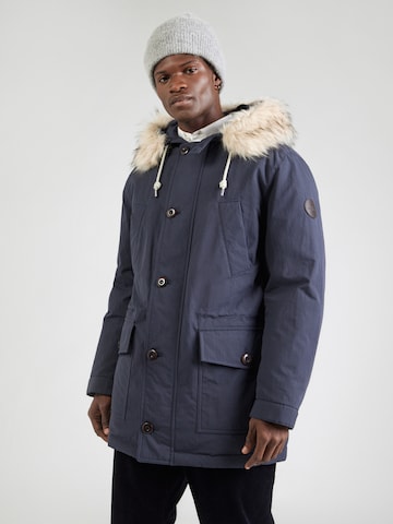 Parka d’hiver GANT en bleu : devant