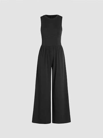 Hiccup Jumpsuit in Zwart: voorkant