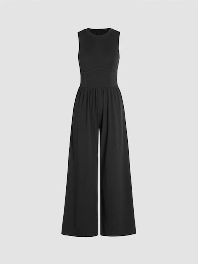 Hiccup Combinaison 'Overalls' en L en noir, Vue avec produit