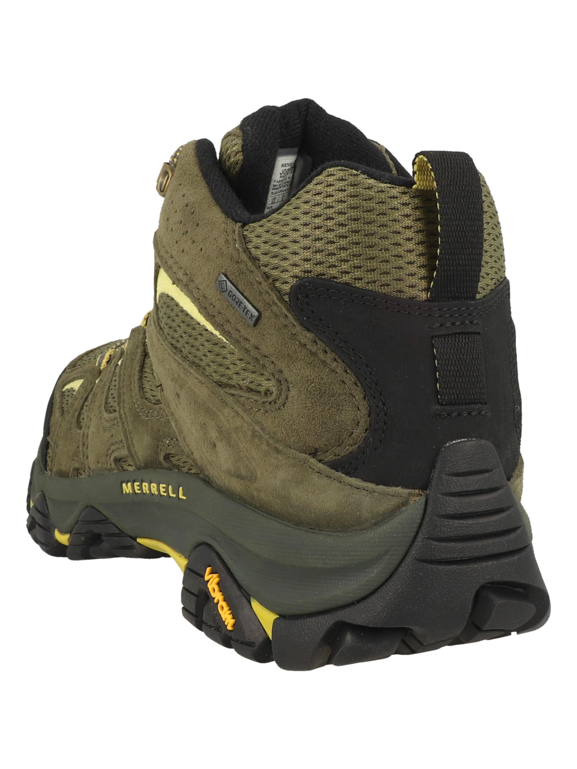 Boots ' Moab 3' di MERRELL in verde: dietro