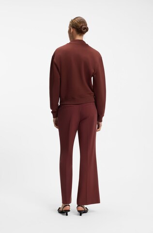 HUGO Sweatshirt 'Daxandria' in Rot