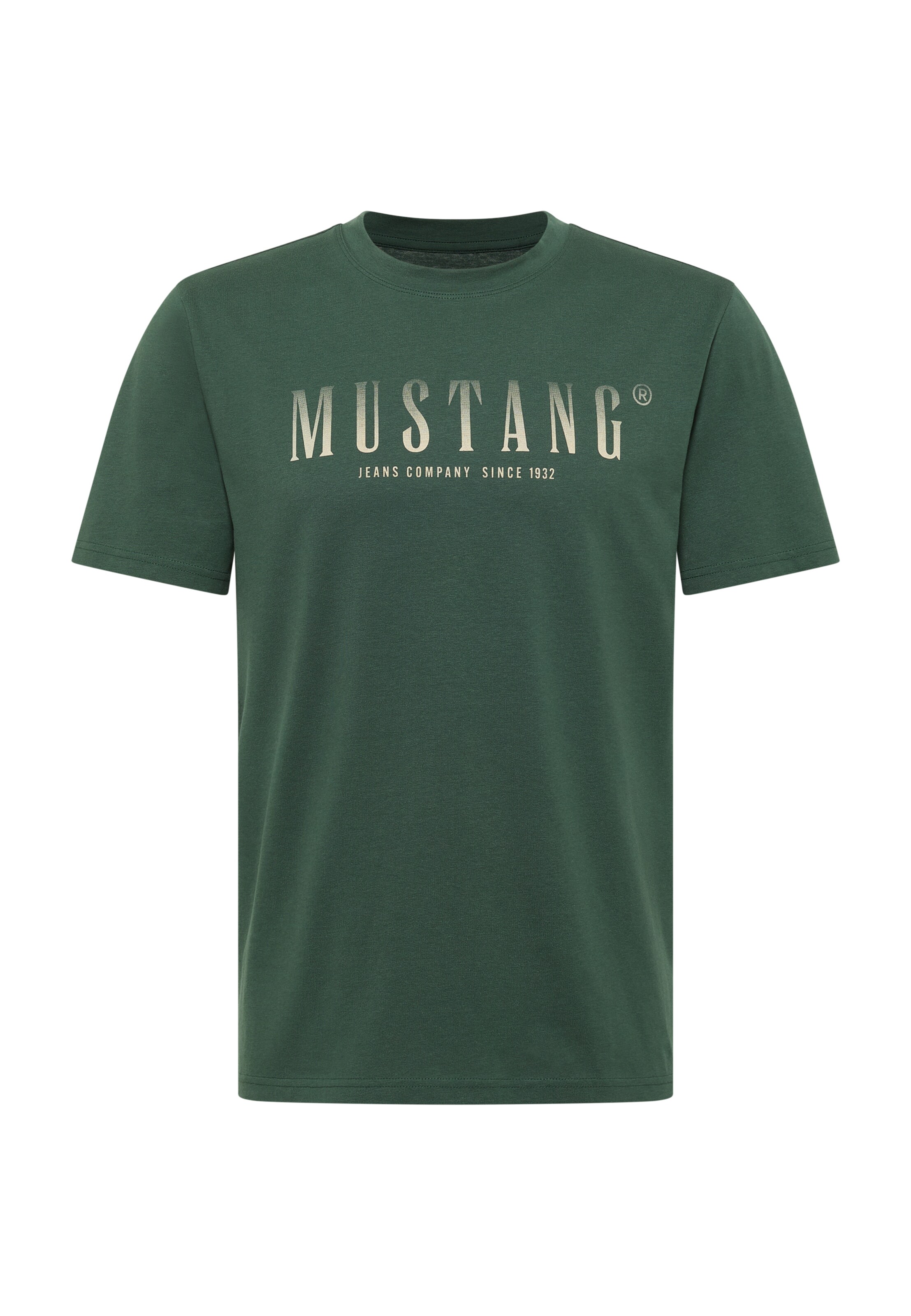 MUSTANG Shirt 'Austin' in Grün: Vorderseite