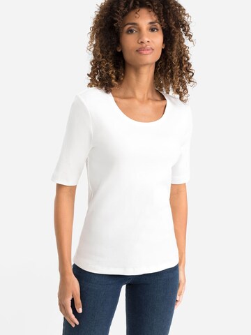 Olsen Shirt in Wit: voorkant