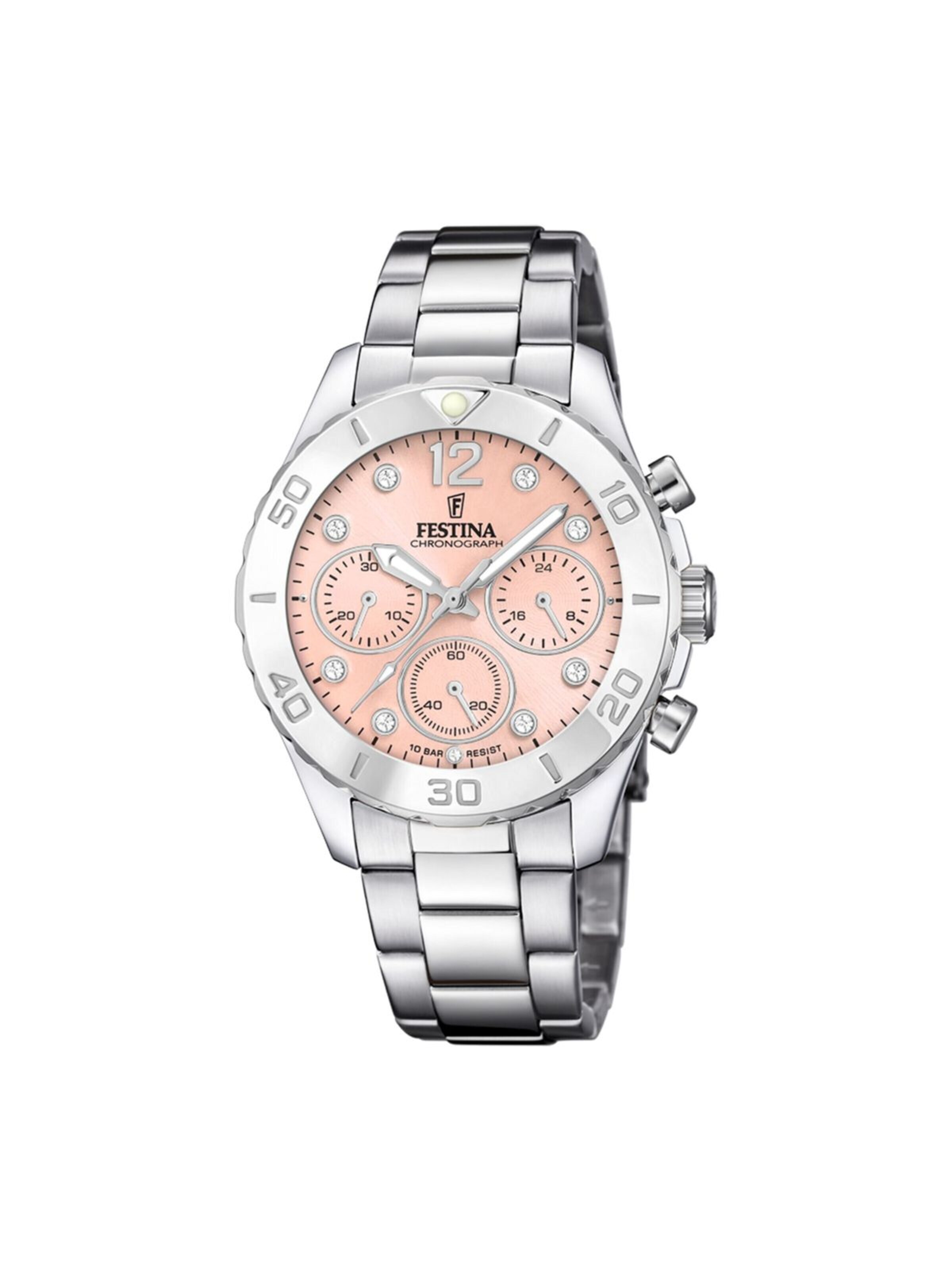 FESTINA Analog watch in Pink: front