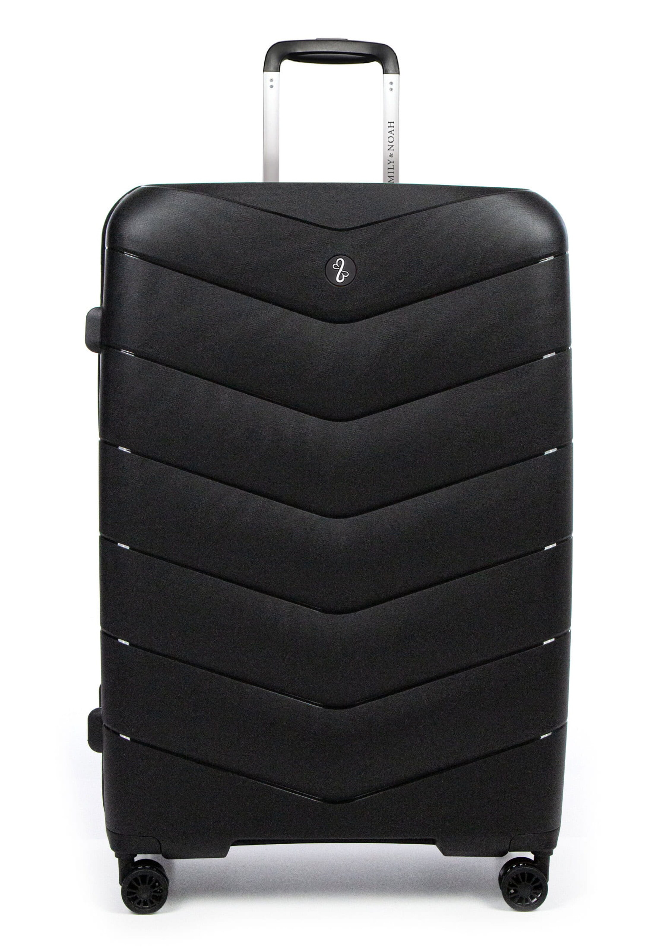 Emily & Noah Trolley 'E&N Travelbestie Werner' L in Schwarz: Vorderseite