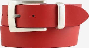 BELTINGER Gürtel 'Cagliaria' in Rot: Vorderseite