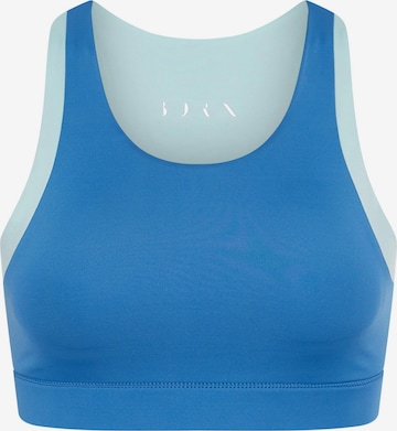 Born Living Yoga Sporttop 'Xenia' in Blauw: voorkant