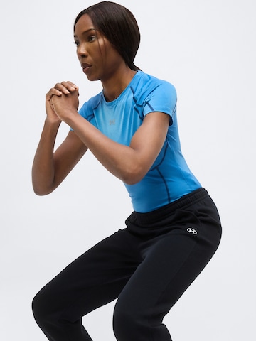 UNDER ARMOUR Дънки Tapered Leg Спортен панталон 'Rival' в черно