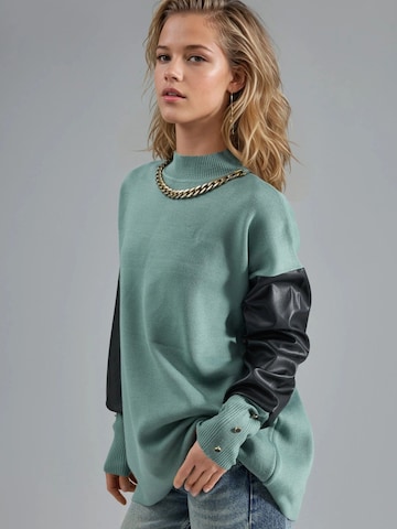 My fashion Sweater 'Pullover' in Green