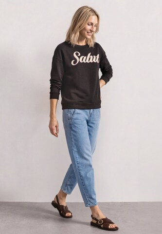 STREET ONE Sweatshirt in Braun