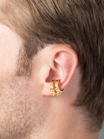 YParis Earrings 'Ear cuff Pike Double G' in Gold