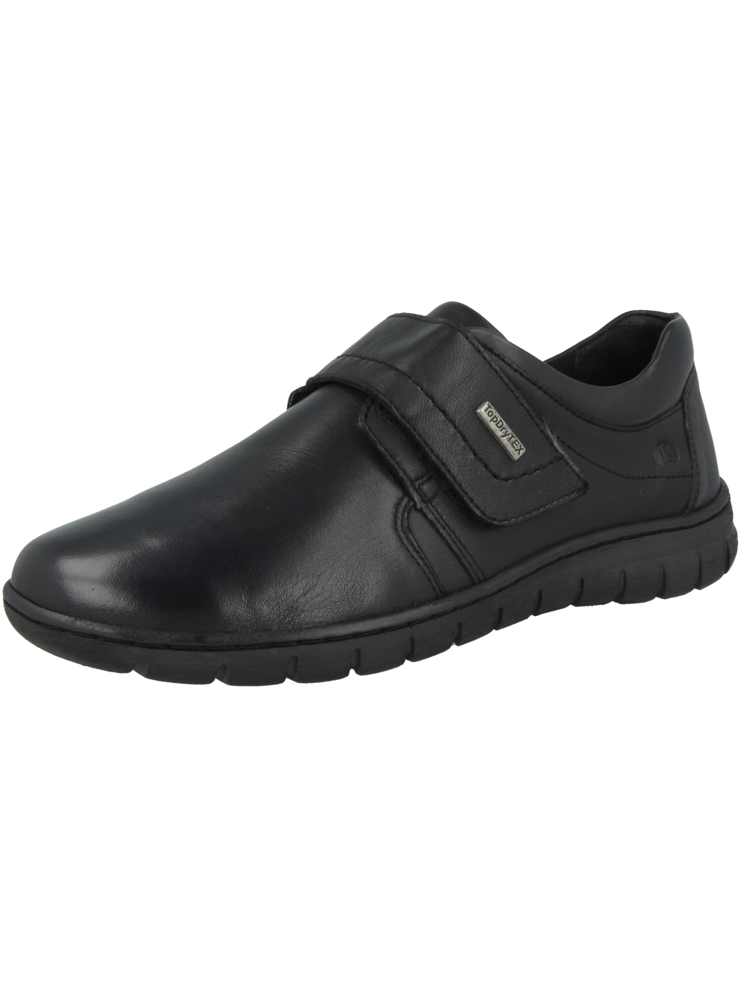JOSEF SEIBEL Slip-ons 'Steffi' in Black: front