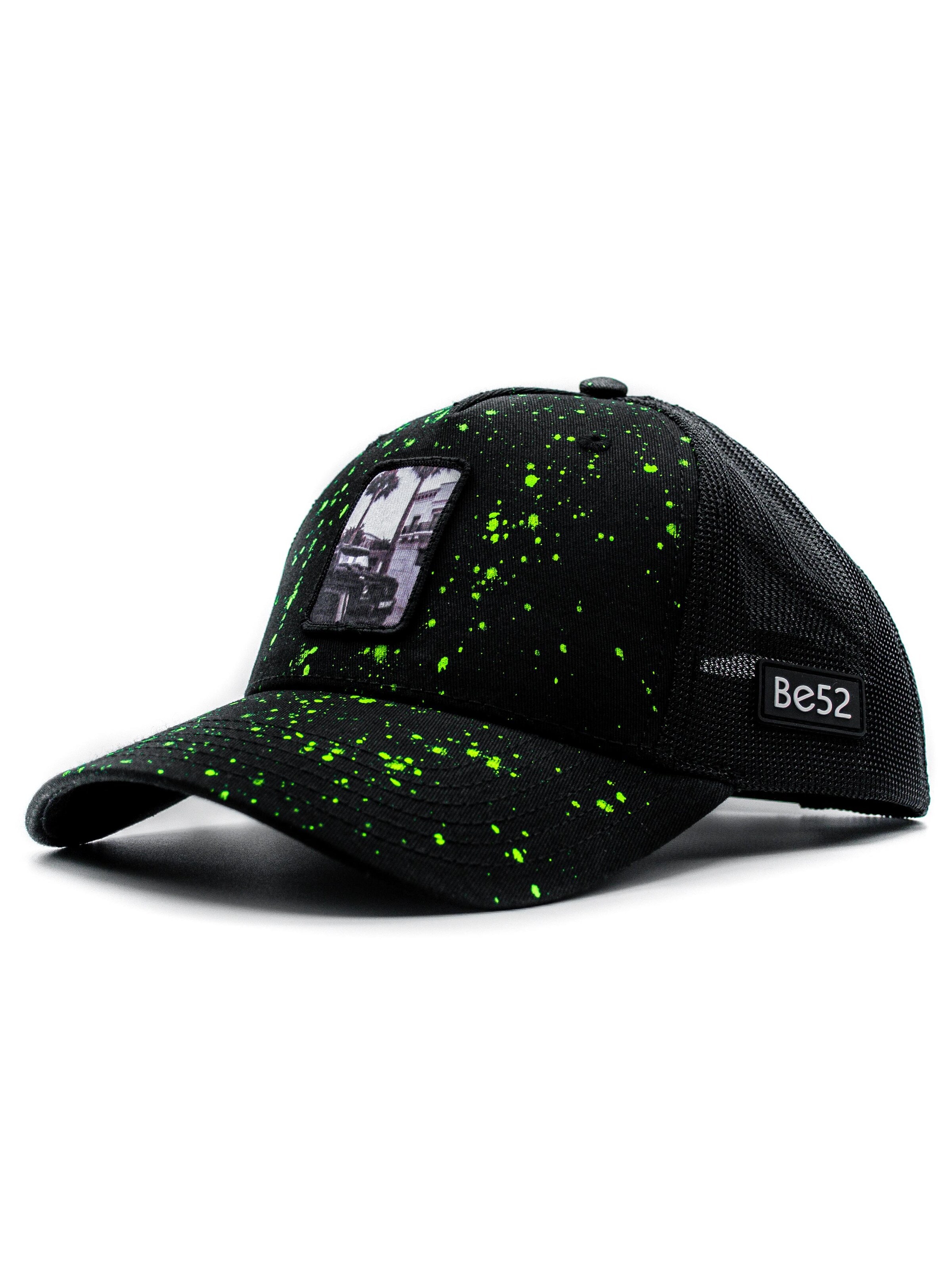 Casquette 'Wagon premium' Be52 en vert : devant