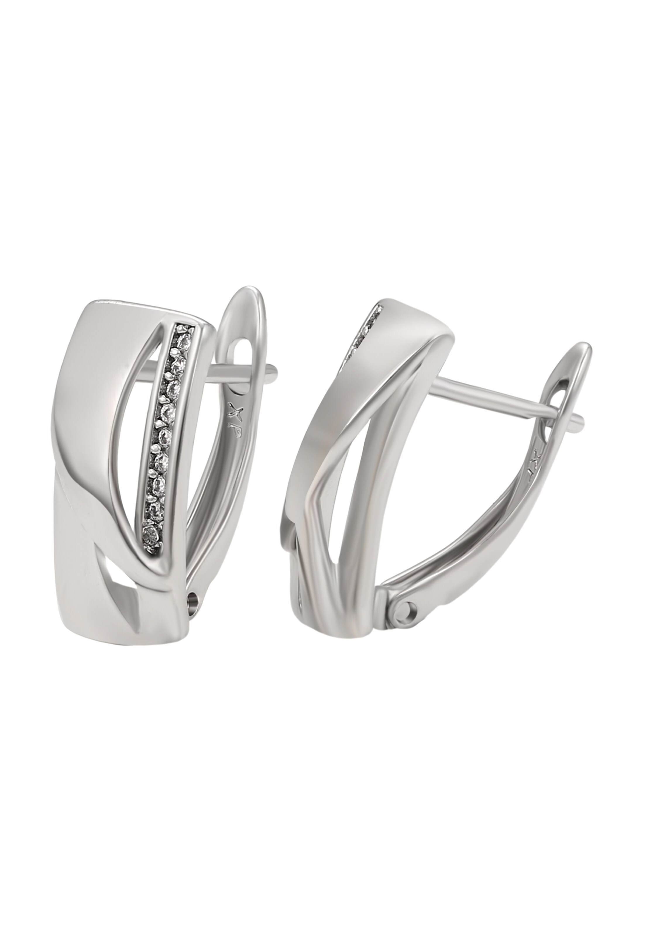 Boucles d'oreilles faina en argent