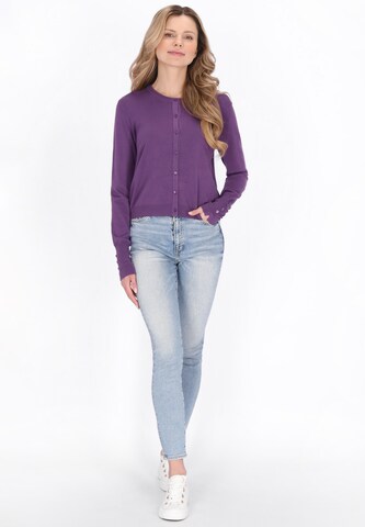 usha BLUE LABEL Gebreid vest in Lila