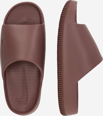 purpurinė Nike Sportswear Šlepetės 'CALM SLIDE'