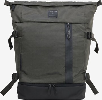 STRELLSON Rucksack 'Northwood Sebastian' in Grün: predná strana