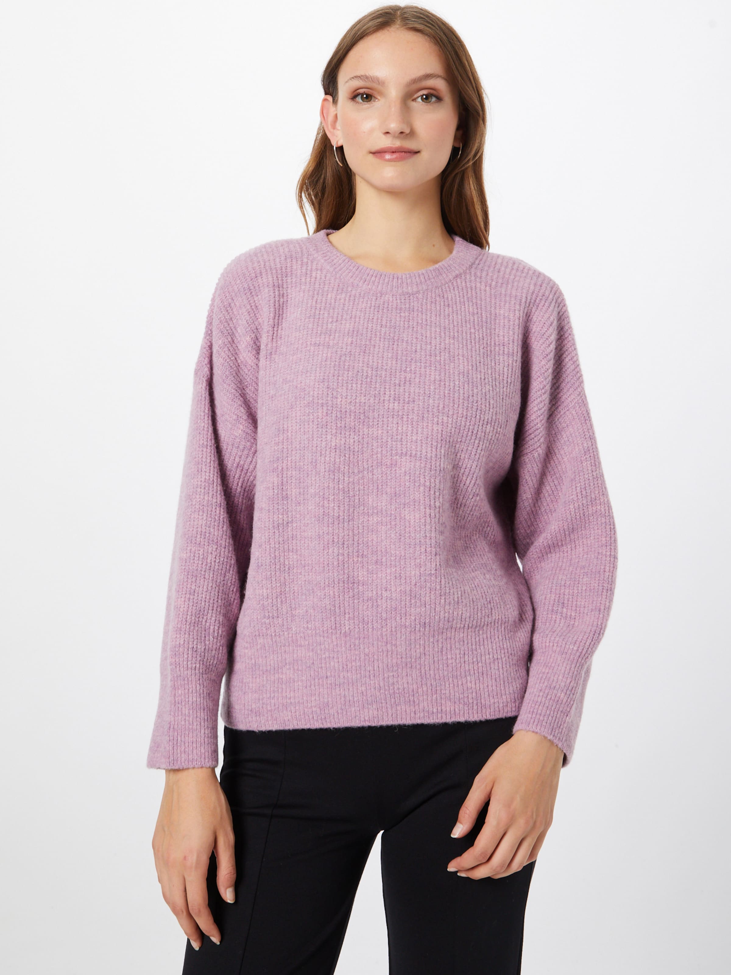 Frauen Pullover & Strick Kauf Dich Glücklich Pullover in Lila - XF08335