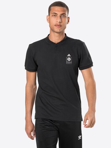 ADIDAS SPORTSWEAR Funksjonsskjorte 'DFB' i svart: forside