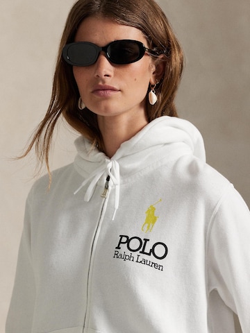 Polo Ralph Lauren Кофта на молнии 'ISLAND' в Белый