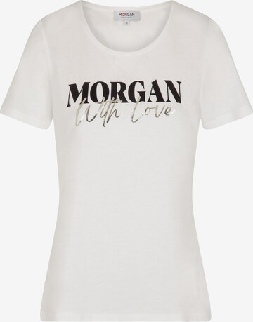 Morgan T-shirt i vit: framsida