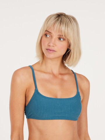 PROTEST Bustier Bikini 'PRTCINE' in Blauw