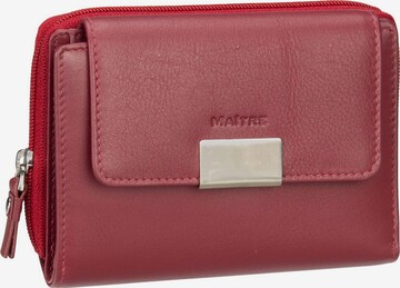 Maître Wallet in Red: front