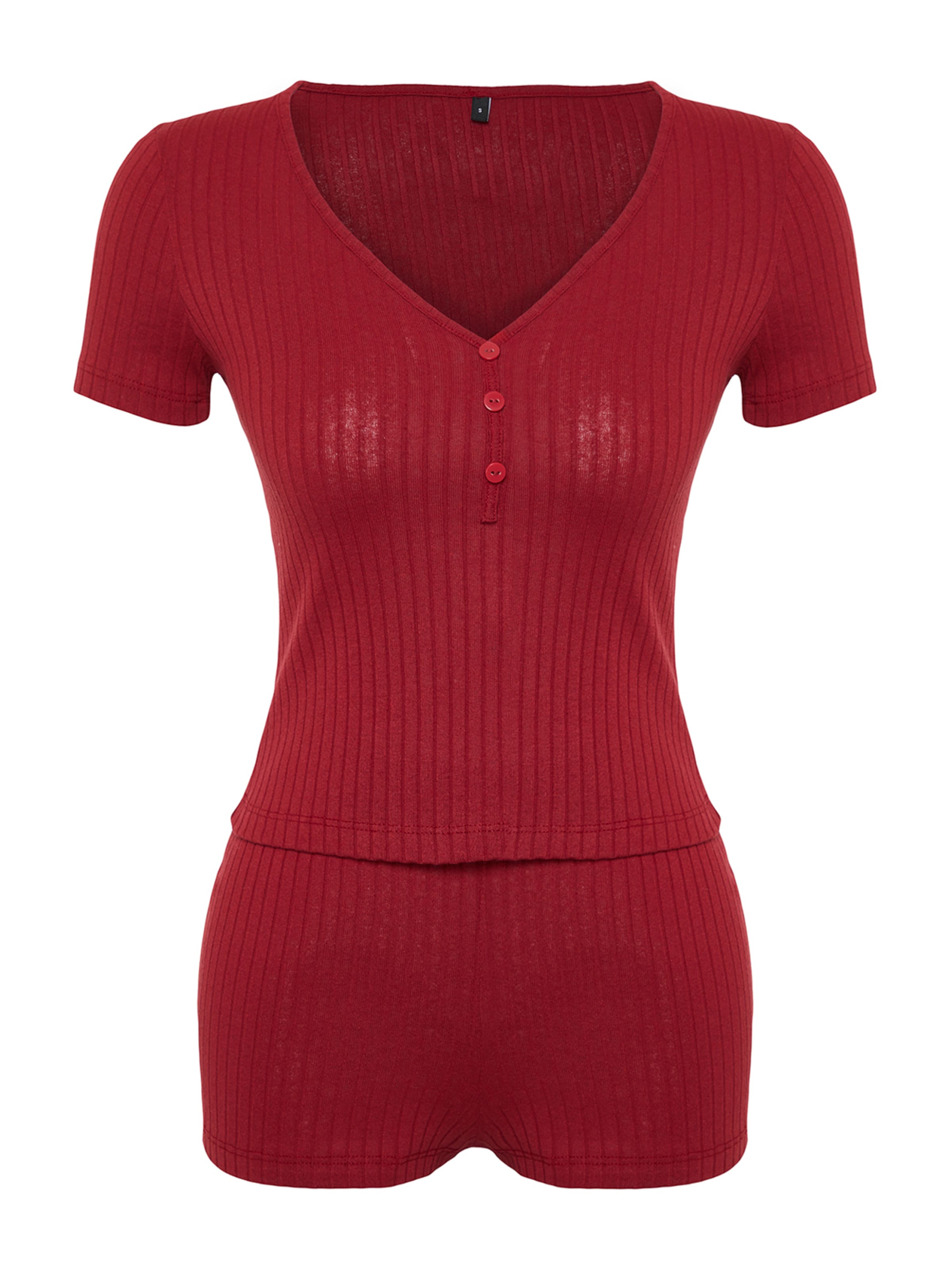 Pyjama Trendyol en rouge : devant