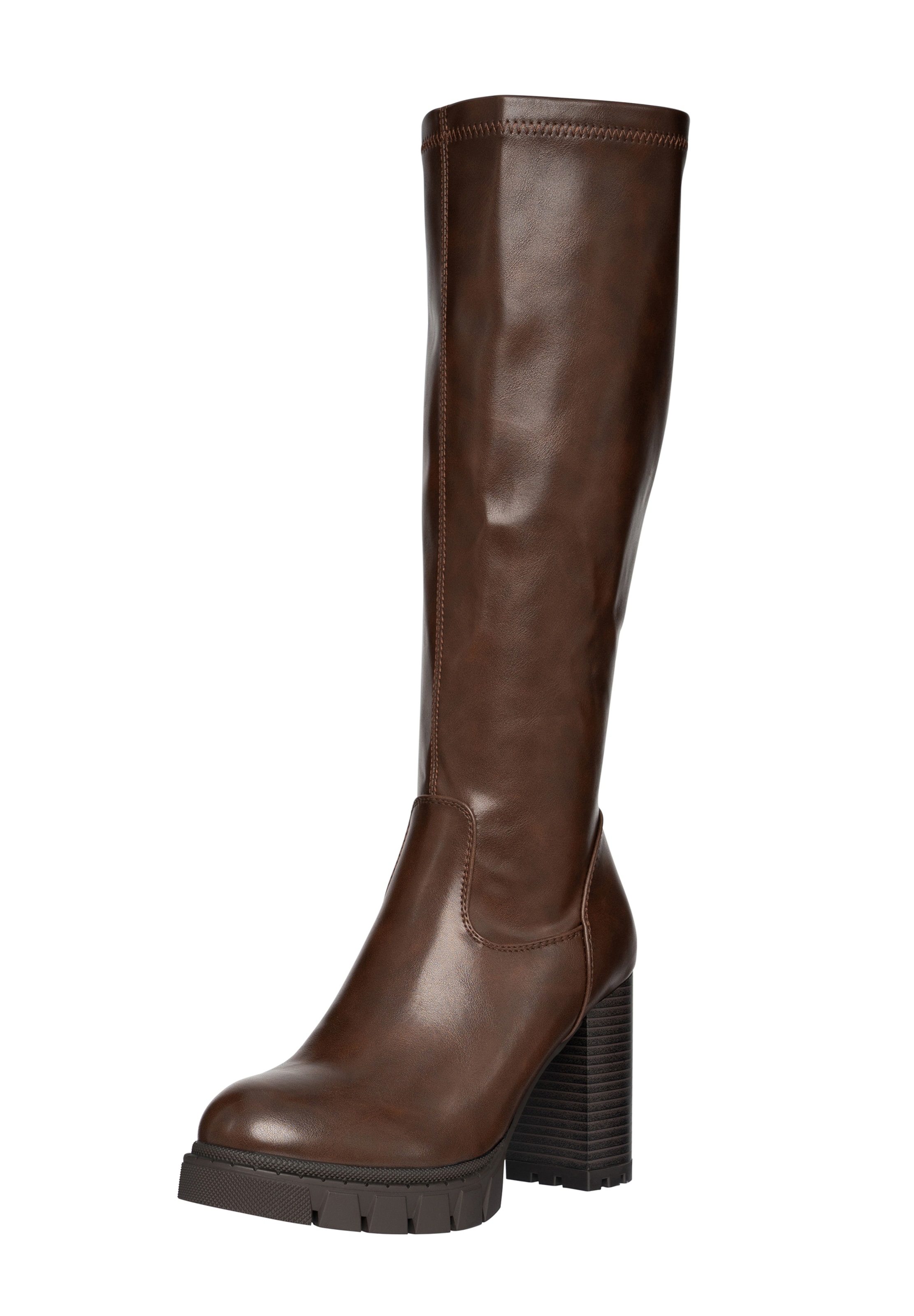 Bottes Salinyang en marron : devant