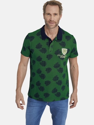 Jan Vanderstorm Shirt 'Beint' in Groen: voorkant