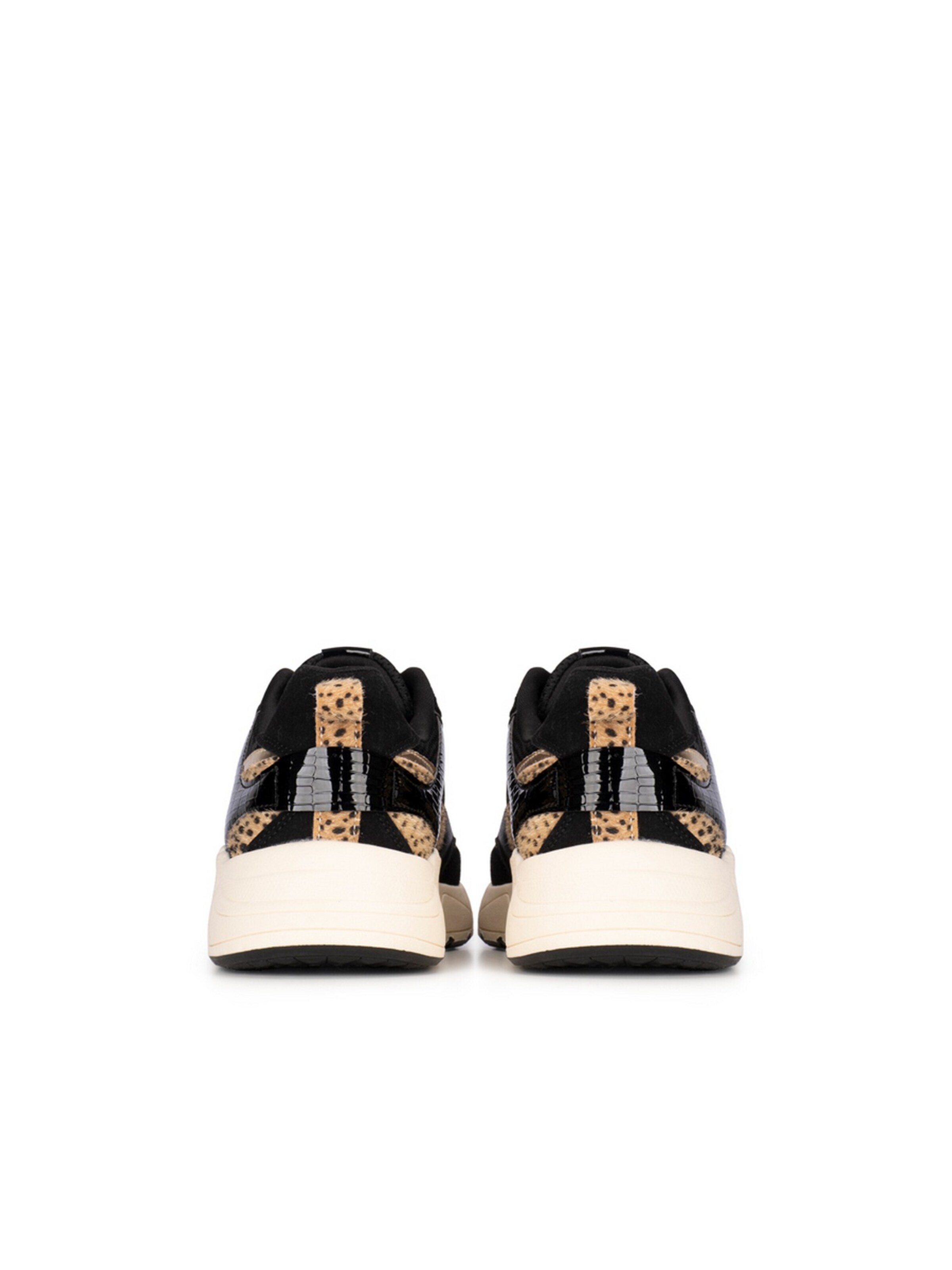 POSH by Poelman Sneakers laag 'Caro' in Zwart