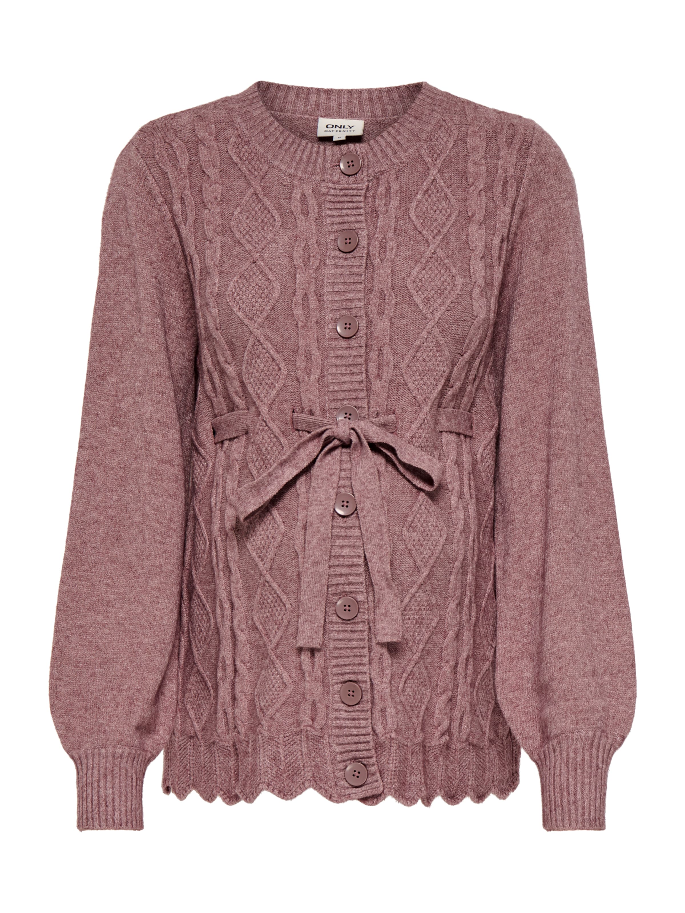 Only Maternity - Cárdigan 'OLMKALLU' en rosa: frente