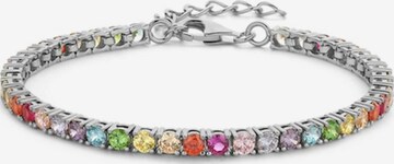 Cala Rose Armband 'RAINBOW' in Silber: Vorderseite