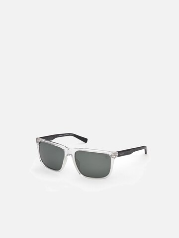 TIMBERLAND Zonnebril 'Timberland TB00037 Dark havana 59/17/140 MAN Sunglasses' in Transparant